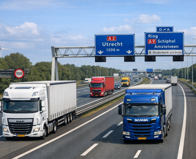 De vrachtwagenheffing komt eraan